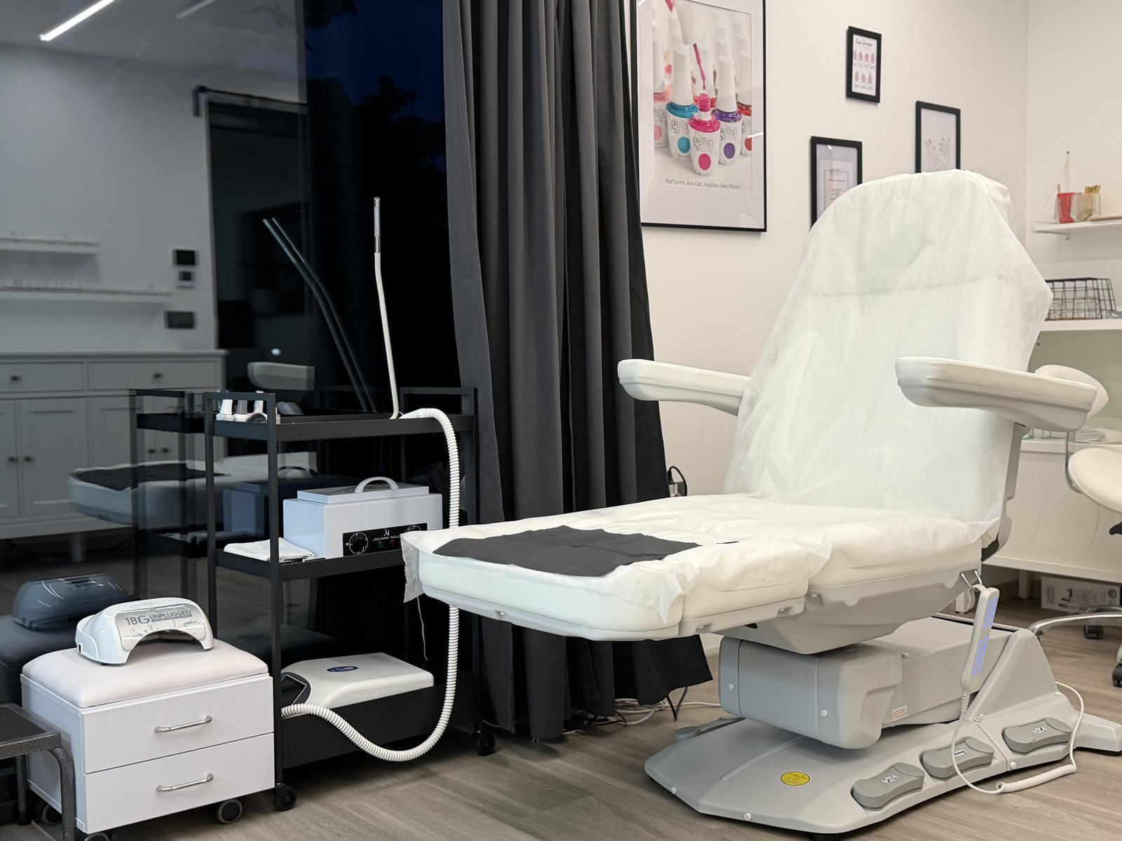Pedikura prostor v EK Beauty Salon